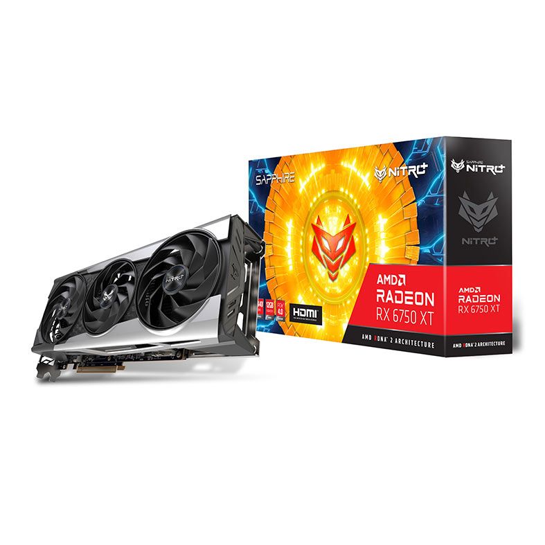 Placa de Video Sapphire Radeon RX 6750 XT Nitro+, 12GB, GDDR6, 192-bit, 11318-01-20G