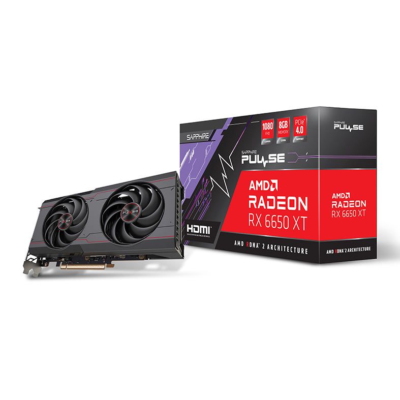 Placa de Video Sapphire Radeon RX 6650 XT Pulse, 8GB, GDDR6, 128-bit, 11319-03-20G