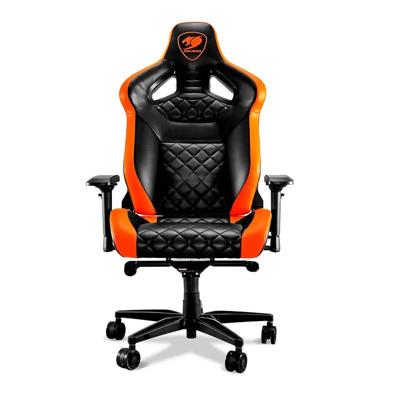 Cadeira Gamer Cougar Armor Titan Preto/Laranja, 11328-5