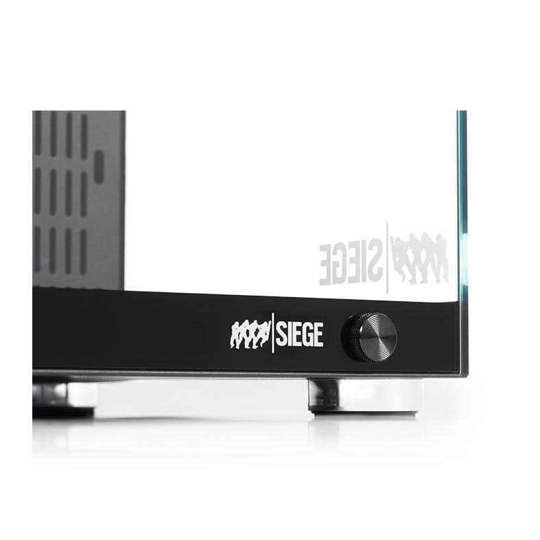 Gabinete Gamer DT3 Sports Hyperspace Rainbow Six Siege Lateral/Frontal Vidro Temp Preto/Branco, 11347-7
