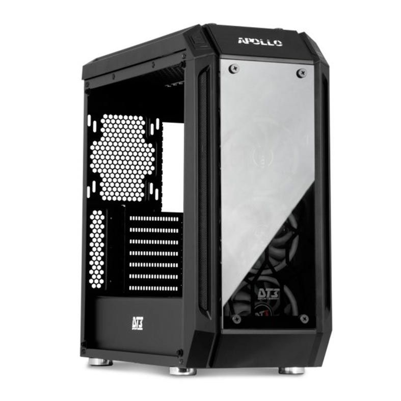 Gabinete Gamer DT3 Sports Apollo SYNC RGB c/ 3xFans e Fita Led, Vidro Temp, 11482-6