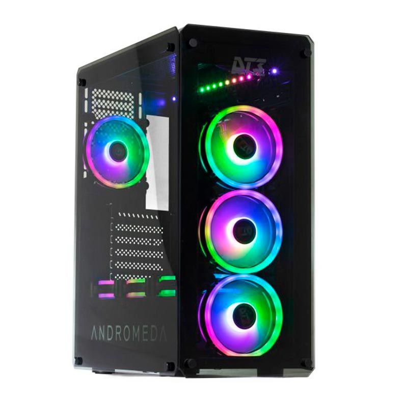 Gabinete Gamer DT3 Sports Andromeda SYNC V2 RGB Vidro Temp, 11651-4