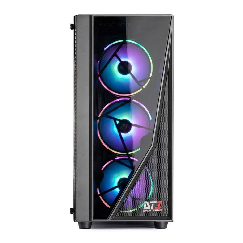 Gabinete DT3 Sports Lynx Preto Lateral Acrilico, 11798-6
