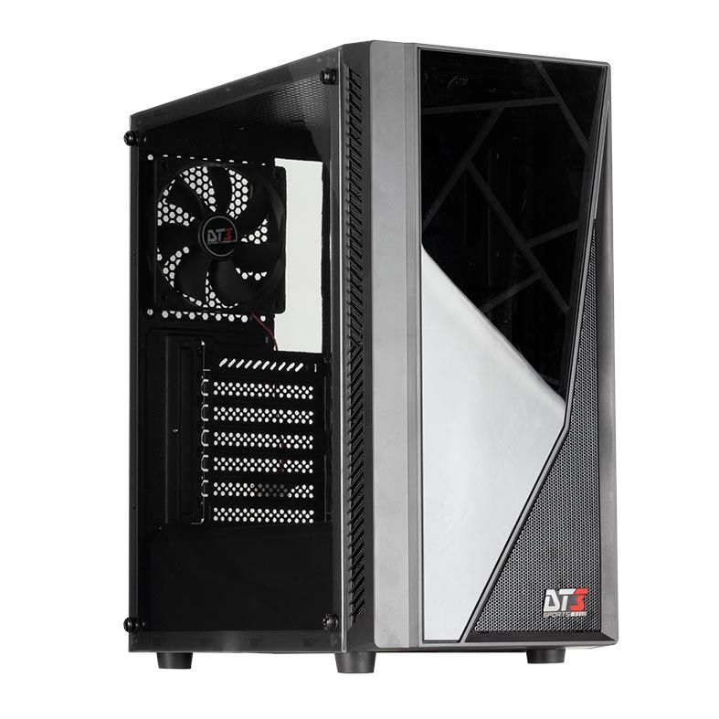 Gabinete DT3 Sports Lynx Preto Lateral Acrilico, 11798-6