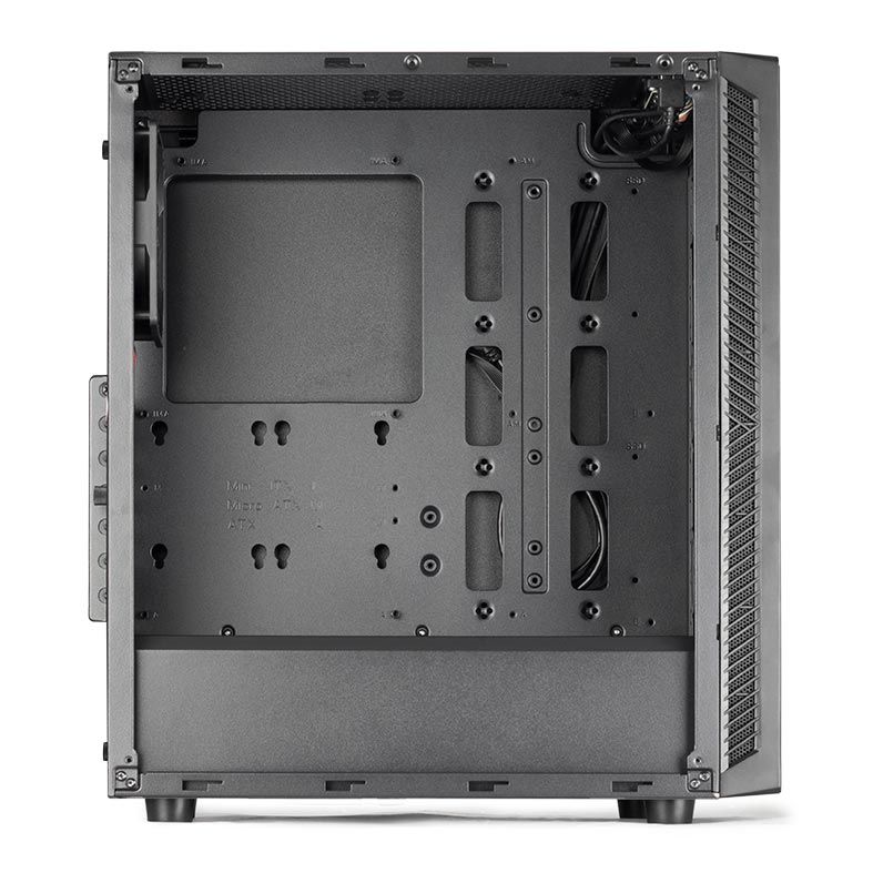 Gabinete DT3 Sports Lynx Preto Lateral Acrilico, 11798-6