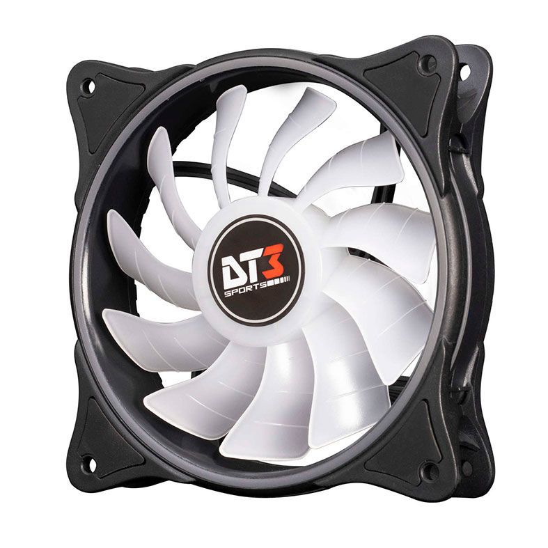 Kit Ventoinhas DT3 Sports ZX120 Sync Pro 3x120mm RGB, 11861-7