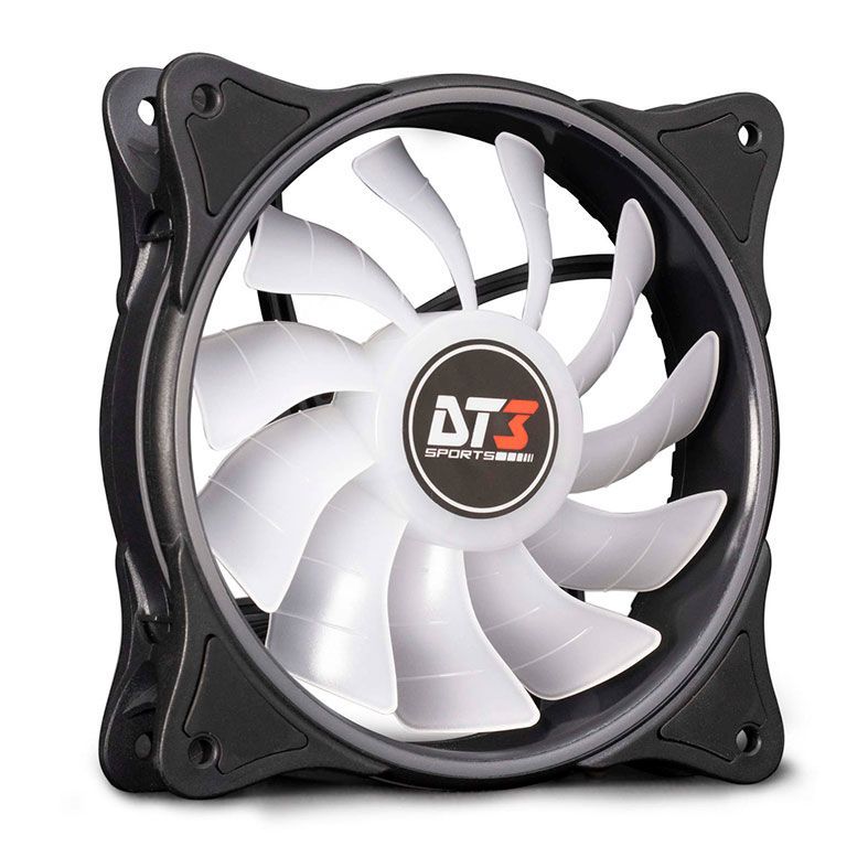 Kit Ventoinhas DT3 Sports ZX120 Sync Pro 3x120mm RGB, 11861-7