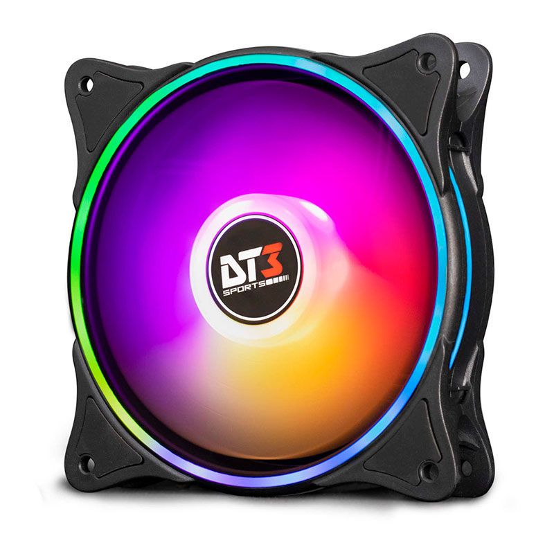 Kit Ventoinhas DT3 Sports ZX120 Sync Pro 3x120mm RGB, 11861-7