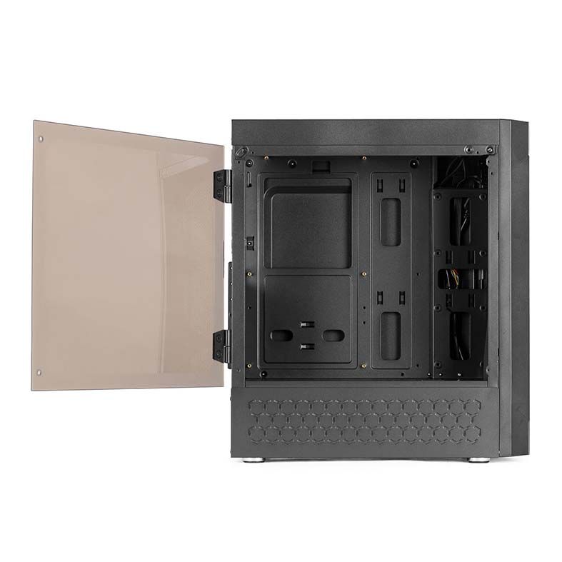 Gabinete DT3 Sports Orbiter Lateral Janela Acrilico Preto, 12112-7