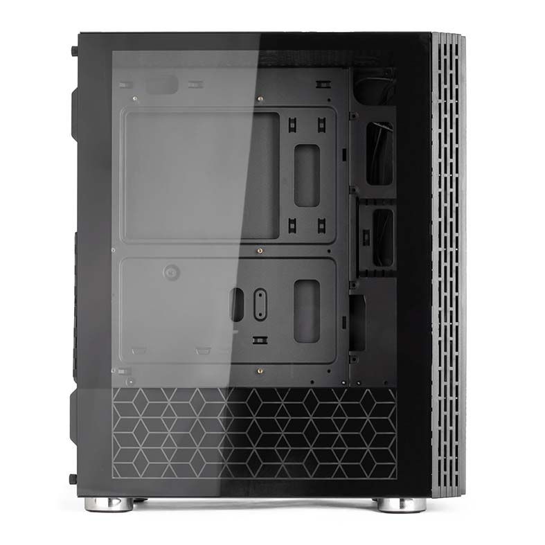 Gabinete DT3 Sports Kronos Lateral Vidro Preto ARGB, 12113-8