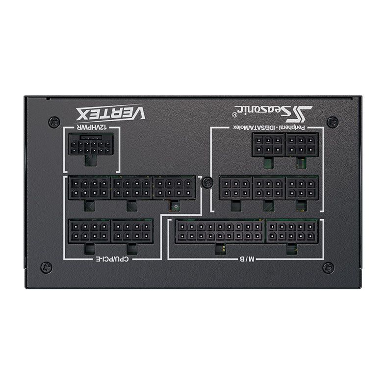OPENBOX Fonte Seasonic Vertex PX-1200, Full-Modular, 1200W, ATX 3.0, PCIe 5.0, 80 Plus Platinum, Preta, 12122PXAFS