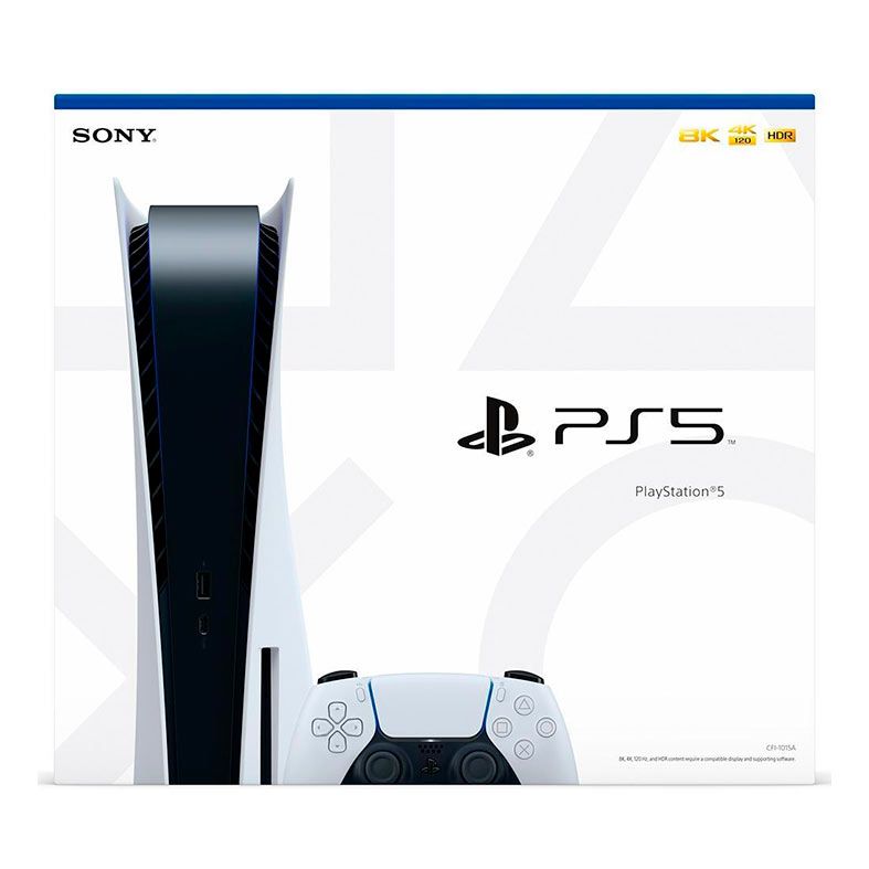 Console Sony Playstation 5, 1 Controle, Branco, PS5, CFI-1214A