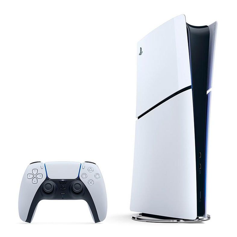 Console Sony Playstation 5 Slim Edicao Digital, SSD 1TB, 1 Controle, Branco, 1214B
