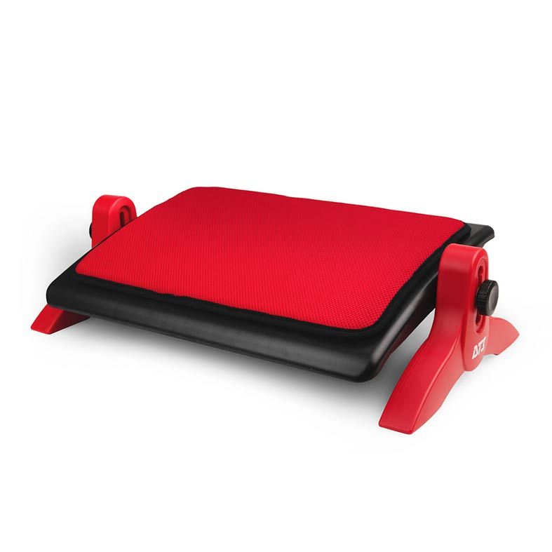 Apoio de Pe DT3 Office EFR02C Ergonomico Vermelho, 12403-0