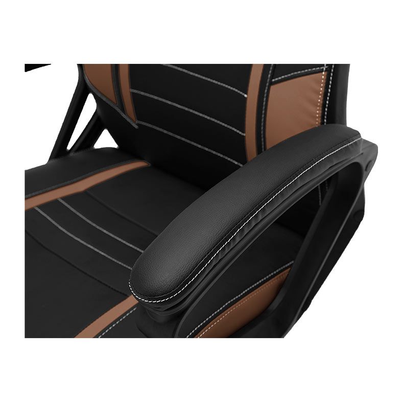 Cadeira Gamer DT3 Sports GTS V2, Preto e Marrom, 12481-6