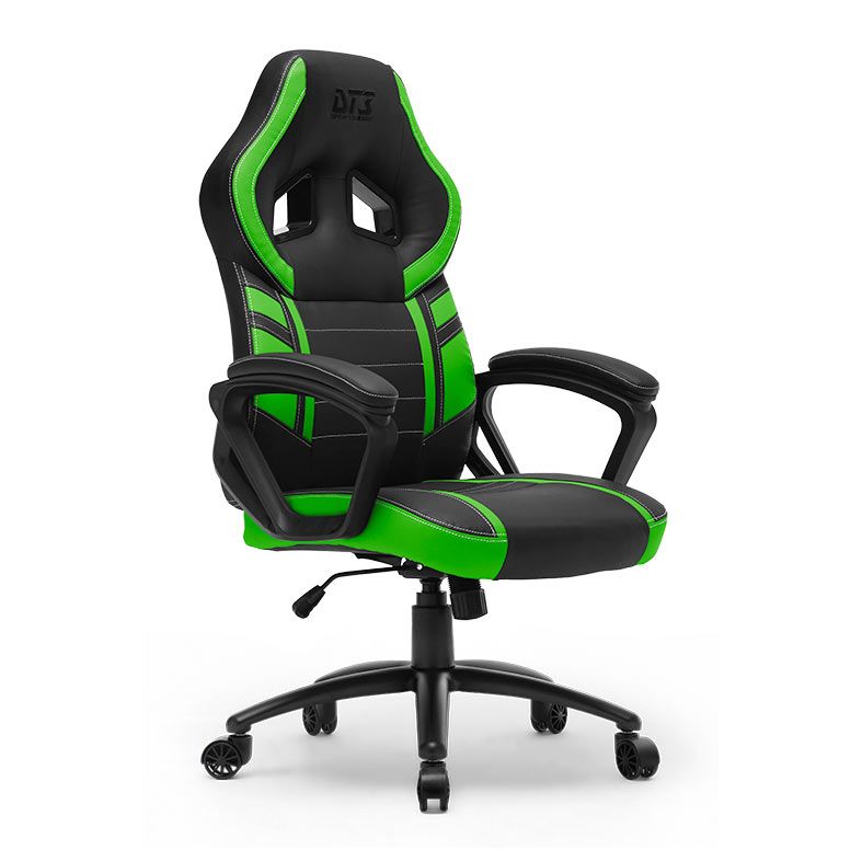 Cadeira Gamer DT3 Sports GTS V2, Preto e Verde, 12482-7