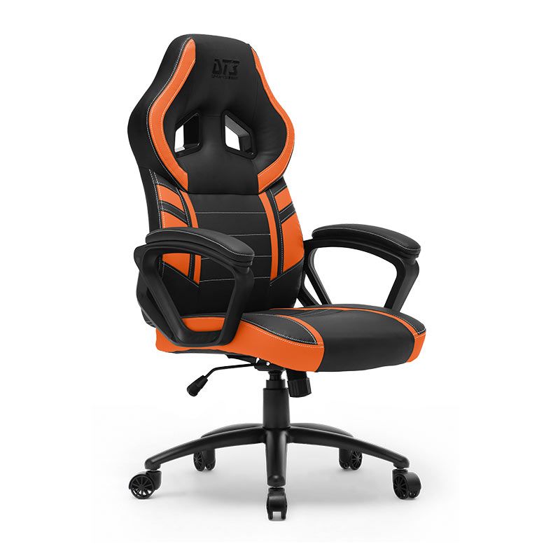 Cadeira Gamer DT3 Sports GTS V2, Preto e Laranja, 12484-9