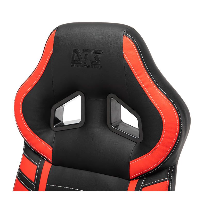 Cadeira Gamer DT3 Sports GTS WR, Preto e Vermelho, 12485-0