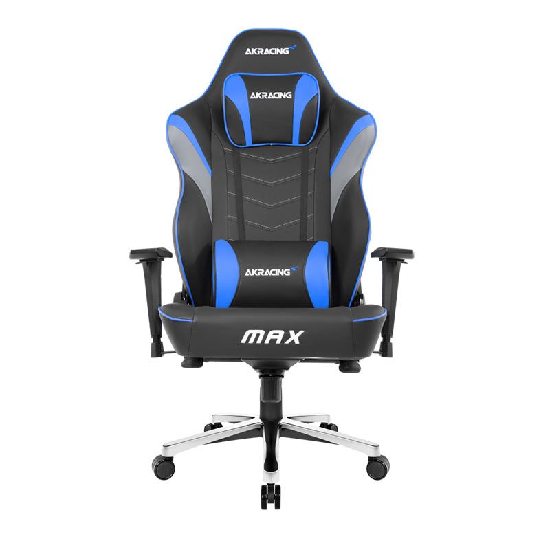 Cadeira Gamer AKRacing Max, Preta e Azul, 12834-8