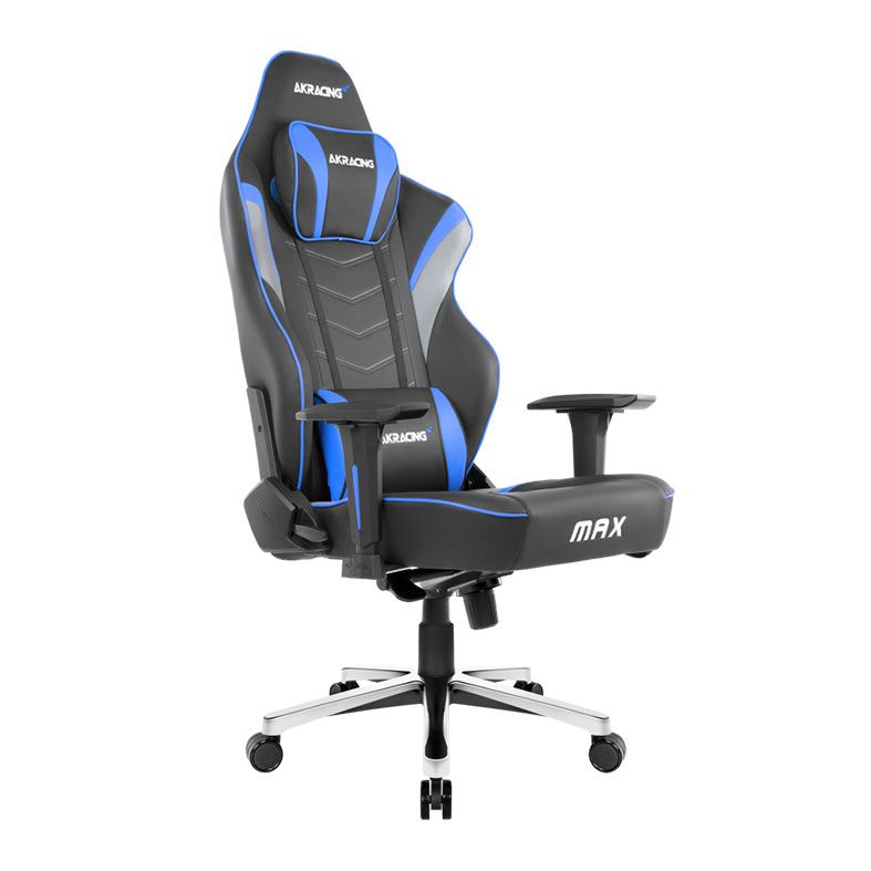 Cadeira Gamer AKRacing Max, Preta e Azul, 12834-8