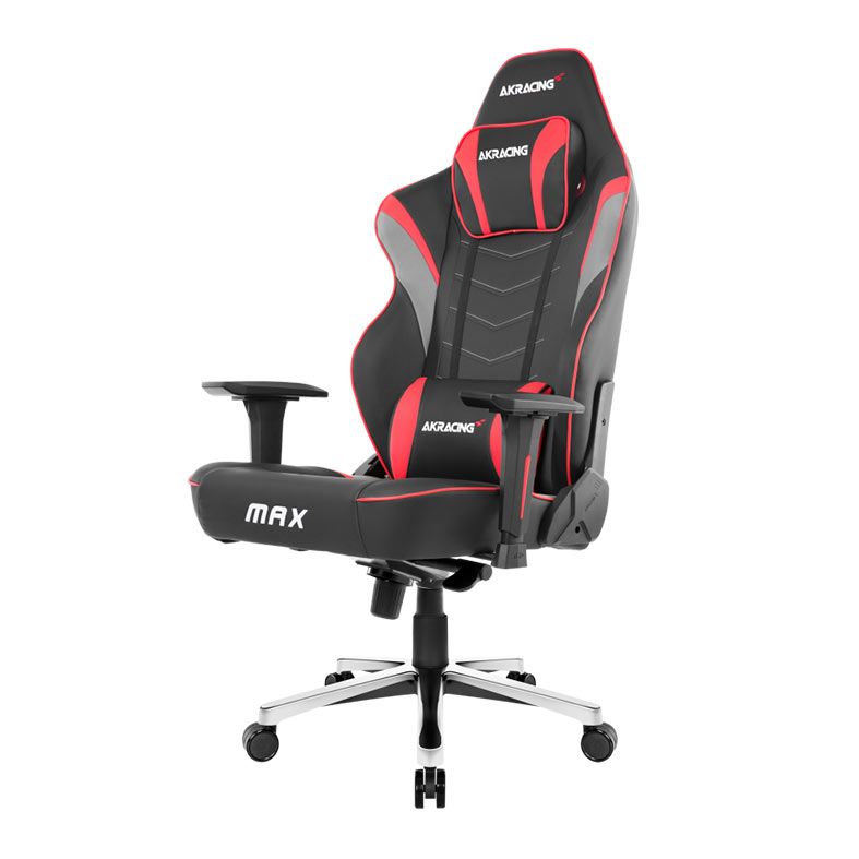 Cadeira Gamer AKRacing Max, Preta e Vermelha, 12836-0
