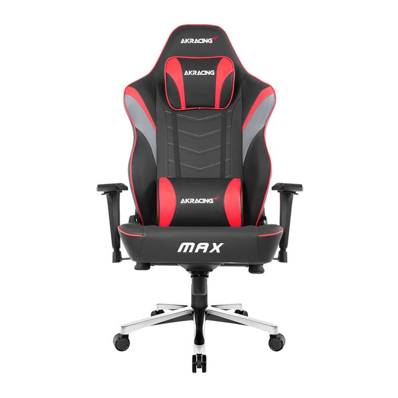 Cadeira Gamer AKRacing Max, Preta e Vermelha, 12836-0
