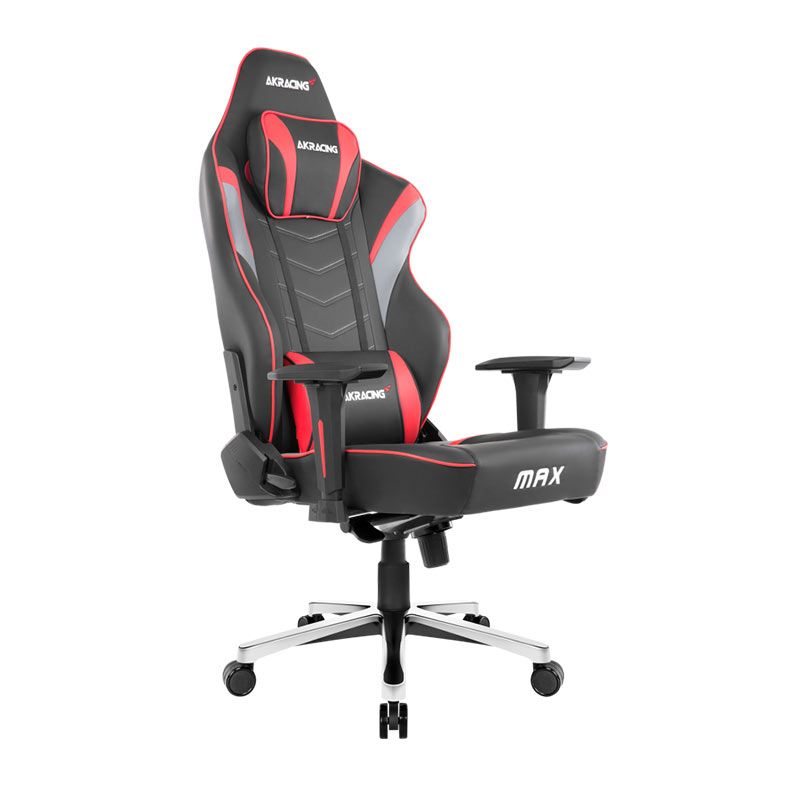 Cadeira Gamer AKRacing Max, Preta e Vermelha, 12836-0