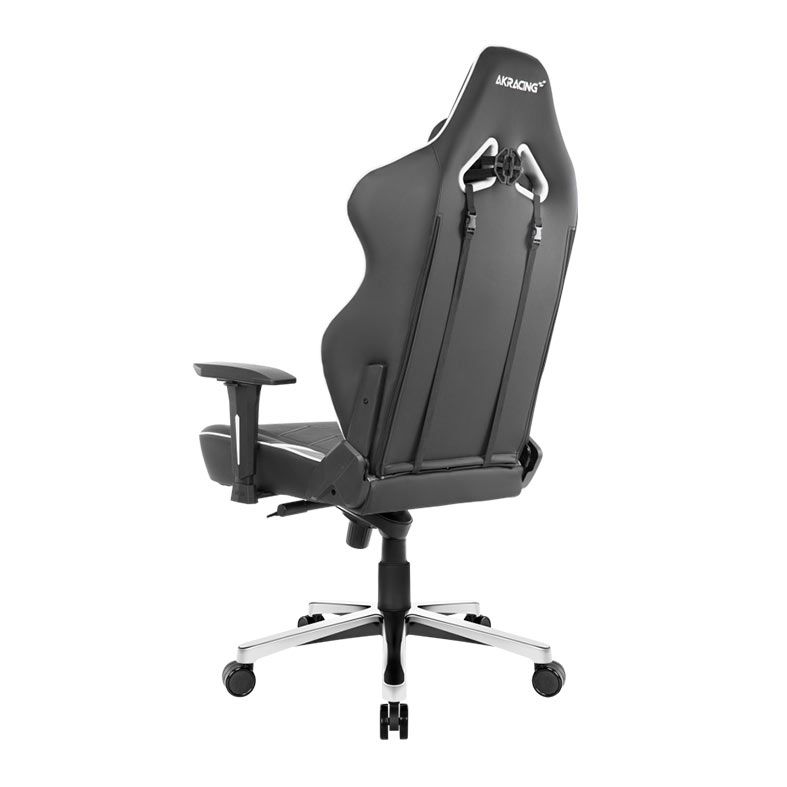 Cadeira Gamer AKRacing Max, Preta e Branca, 12837-1