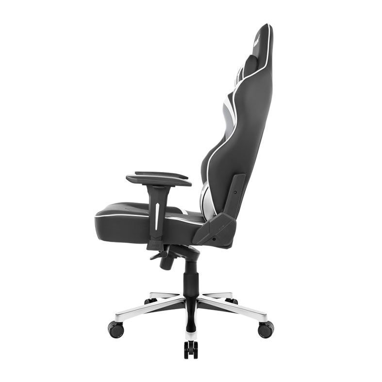 Cadeira Gamer AKRacing Max, Preta e Branca, 12837-1