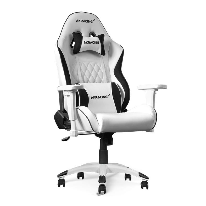Cadeira Gamer AKRacing California, Preta e Branca, 12841-6