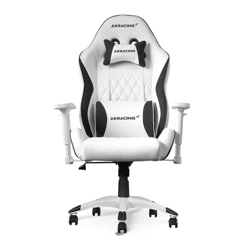 Cadeira Gamer AKRacing California, Preta e Branca, 12841-6