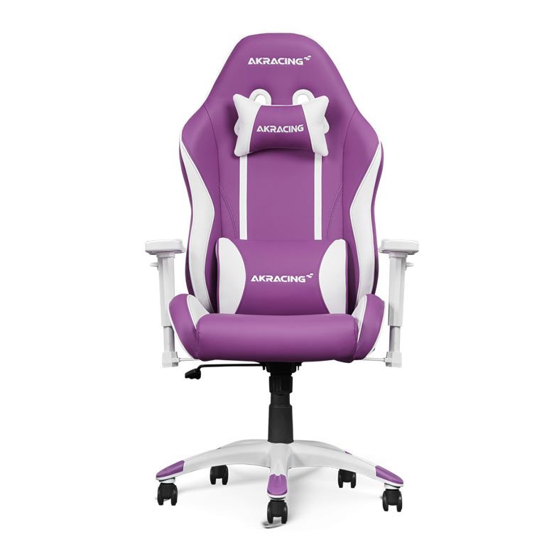 Cadeira Gamer AKRacing California, Branca e Roxa, 12842-7