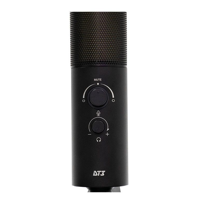 Microfone DT3 Boss, USB, Preto, 12986-6