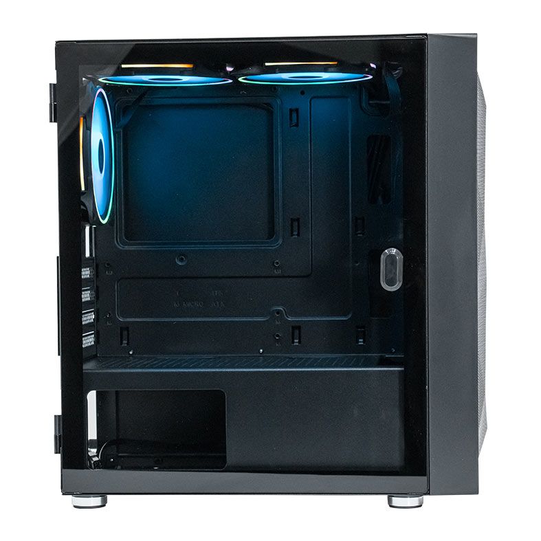 Gabinete Gamer DT3 Trantor, Mid-Tower, Lateral de Vidro, Preto, 12998-9