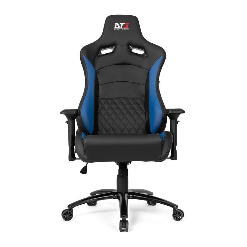 Cadeira Gamer DT3 Sports Ravena V2, Preto e Azul, 13114-0