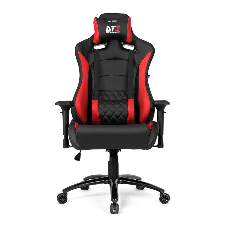 Cadeira Gamer DT3 Sports Ravena V2, Preto e Vermelho, 13118-4