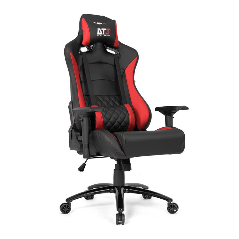 Cadeira Gamer DT3 Sports Ravena V2, Preto e Vermelho, 13118-4