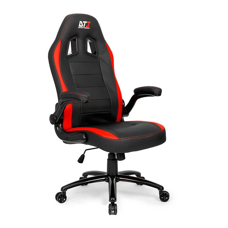 Cadeira Gamer DT3 Sports GTI V3, Preto e Vermelho, 13125-2