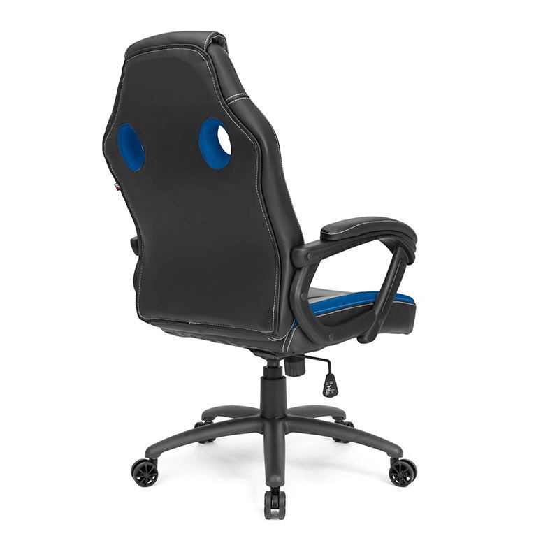 Cadeira Gamer DT3 Sports GT V4, Preto e Azul, 13129-6