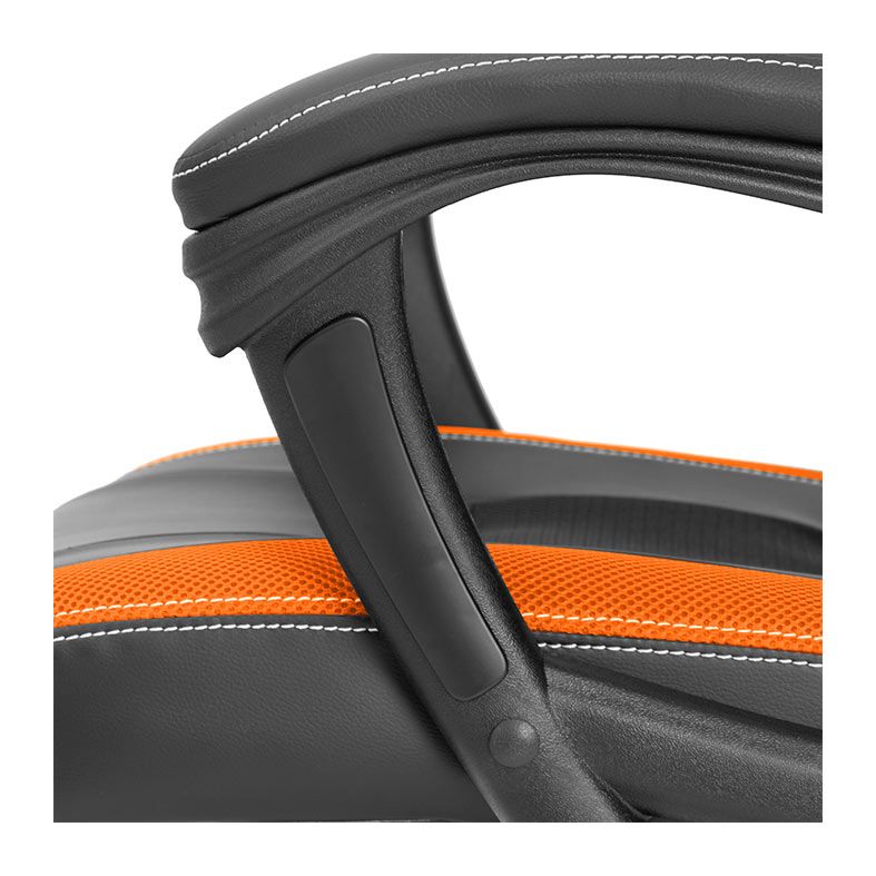 Cadeira Gamer DT3 Sports GT V4, Preto e Laranja, 13134-2