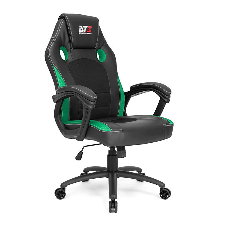 Cadeira Gamer DT3 Sports GT V4, Preto e Verde, 13179-1