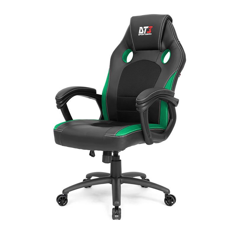 Cadeira Gamer DT3 Sports GT V4, Preto e Verde, 13179-1