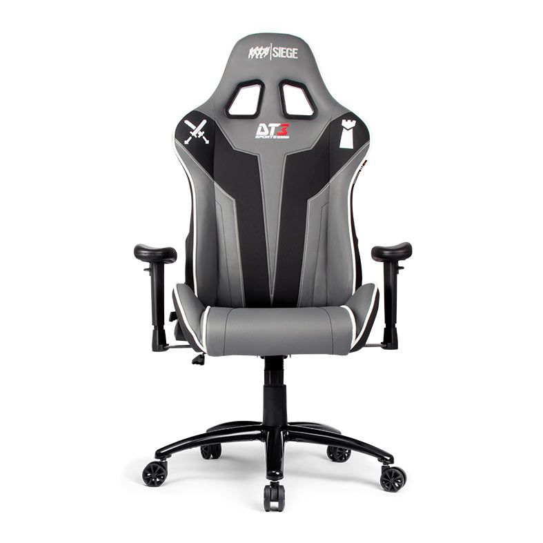 Cadeira Gamer DT3 Sports Elise Rainbow Six V2, Cinza, 13432-3