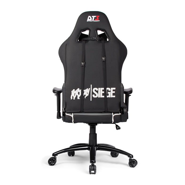 Cadeira Gamer DT3 Sports Elise Rainbow Six V2, Cinza, 13432-3