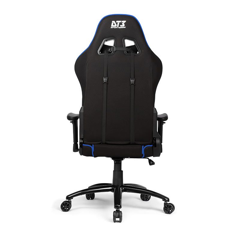 Cadeira Gamer DT3 Sports Elise Fabric V2, Preto e Azul, 13444-6