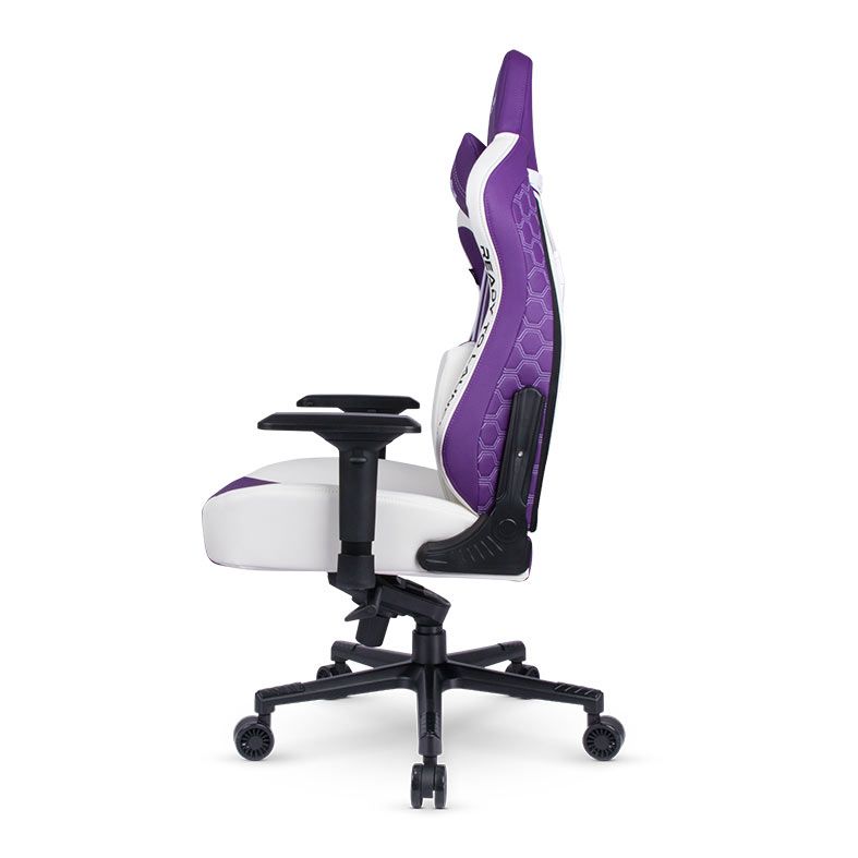 Cadeira Gamer DT3 Sports Rhino Artemis, Branca e Roxa, 13539-1