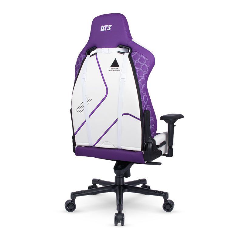 Cadeira Gamer DT3 Sports Rhino Artemis, Branca e Roxa, 13539-1
