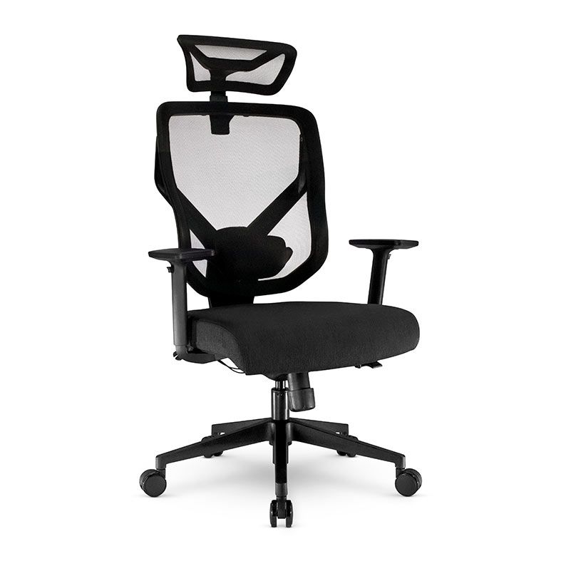 Cadeira Office DT3 Unic-R, Preto, 13584-1