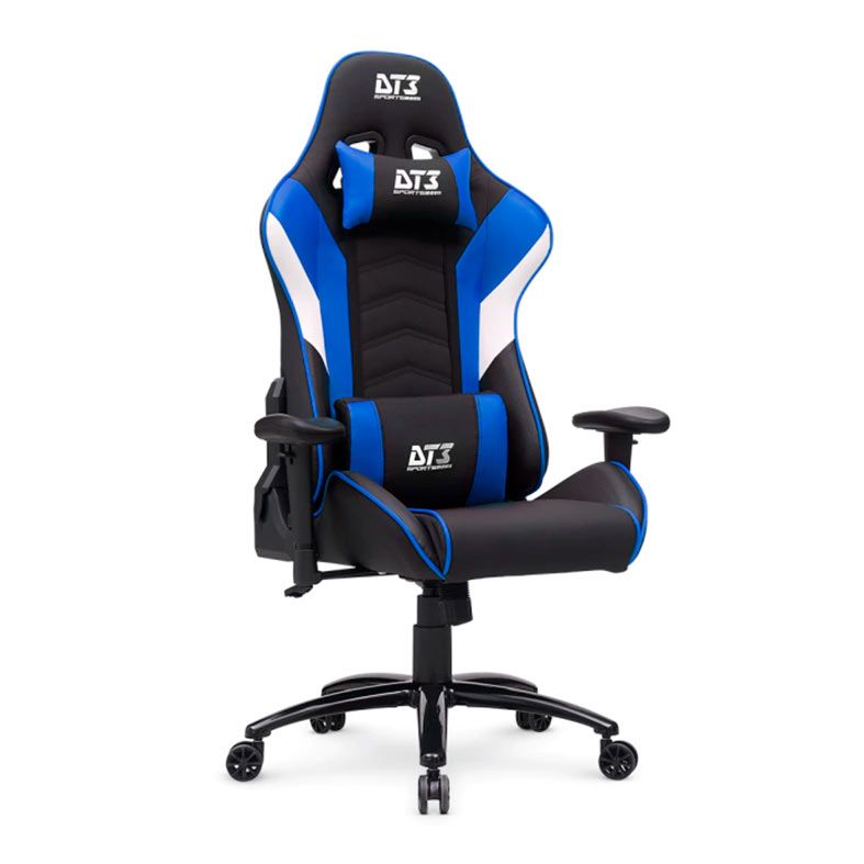Cadeira Gamer DT3 Sports Elise, Preto e Azul, 13755-1