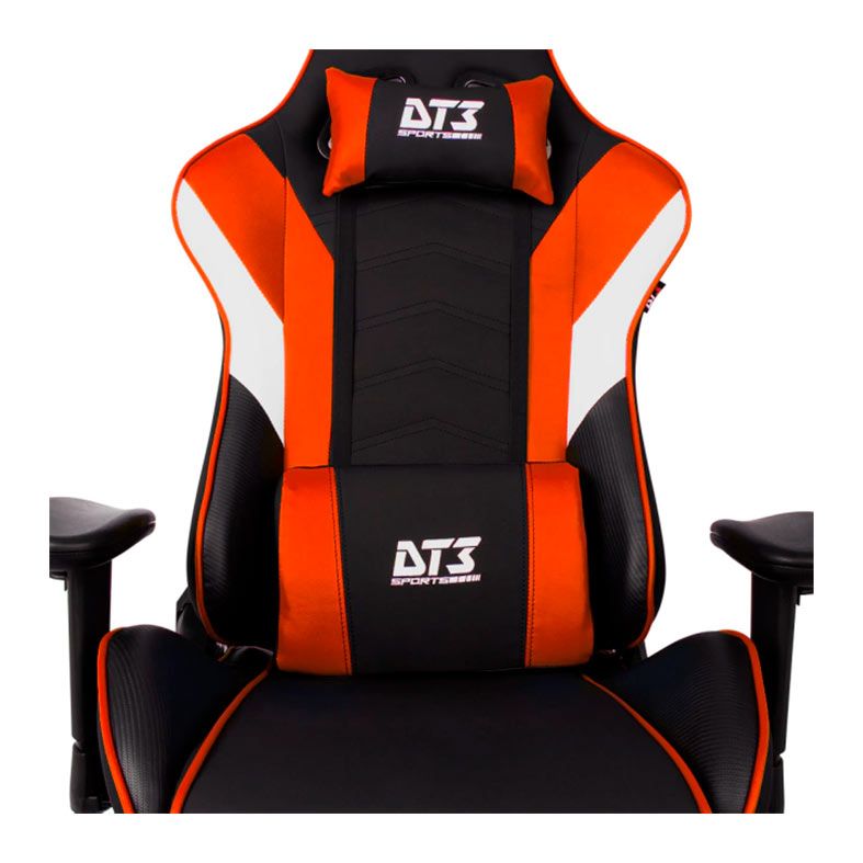 Cadeira Gamer DT3 Sports Elise, Preto e Laranja, 13758-4